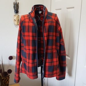 Plaid Fleece Jacket
